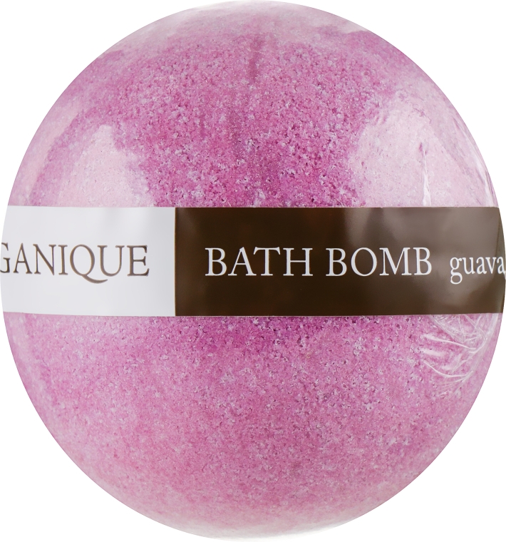 Шипучий шар для ванны "Гуава" - Organique Bath Bomb Guava — фото N1