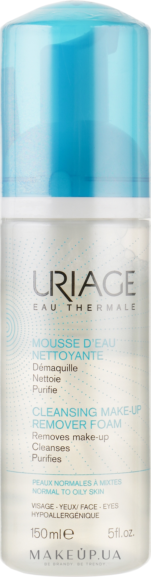 Uriage Cleansing Make-up Remover Foam - Uriage Cleansing Make-up Remover Foam — фото 150ml