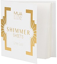 Парфумерія, косметика Серветки з шимером - MUA Luxe Shimmer Sheets