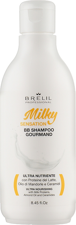 Шампунь для волос - Brelil Milky Sensation BB Shampoo Gourmand