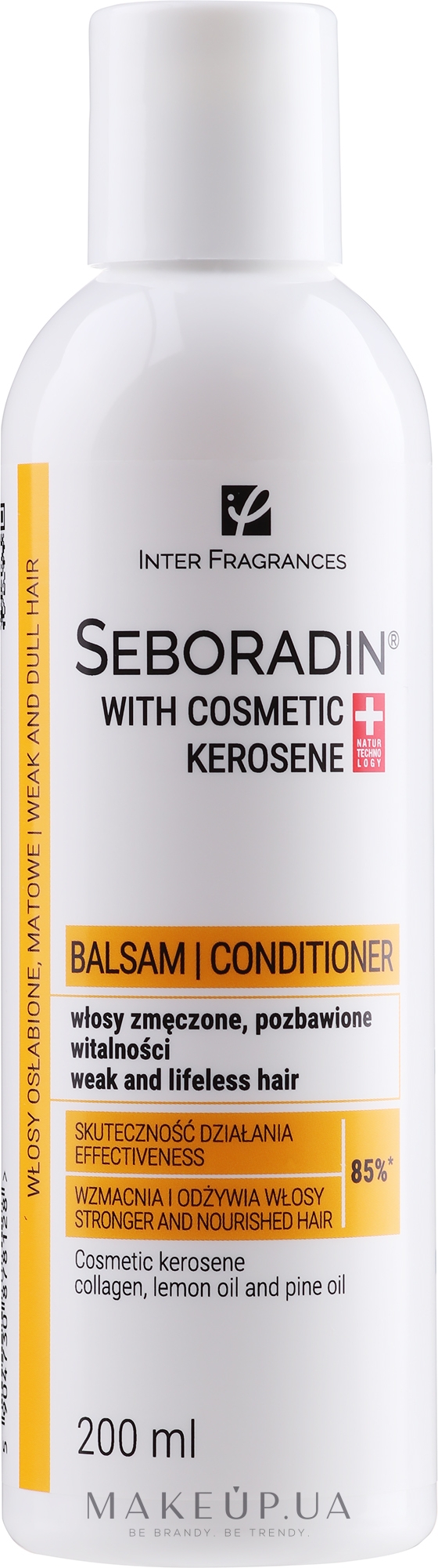 Бальзам для блиску волосся - Seboradin Hair Balm Cosmetic Kerosene — фото 200ml