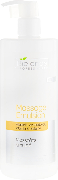 Емульсія для масажу обличчя - Bielenda Professional Massage Emulsion — фото N1