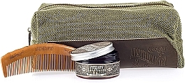 Духи, Парфюмерия, косметика Набор - Apothecary 87 Dopp Bag Hair Clay Pomade Kit (paste/100ml + comb + pouch)