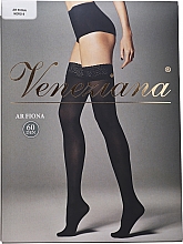 Чулки женские "Ar Fiona", 60 Den, nero - Veneziana — фото N1