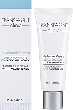 Крем для обличчя зволожувальний - Transparent Clinic Hyaluronic Cream — фото N2