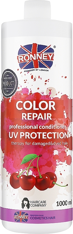 УЦЕНКА Кондиционер для защиты цвета окрашенных волос - Ronney Professional Color Repair UV Protection Conditioner * — фото N2