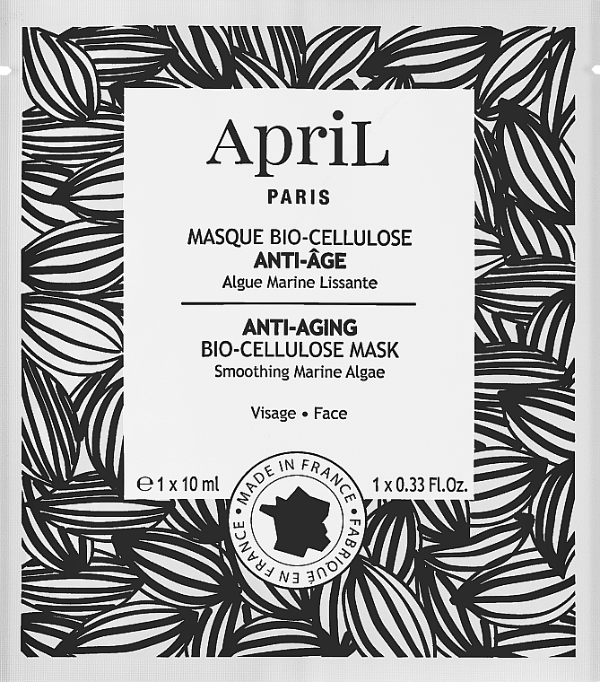 Антивікова біоцелюлозна маска для обличчя - April Anti-Ageing Bio-Cellulose Mask — фото N1