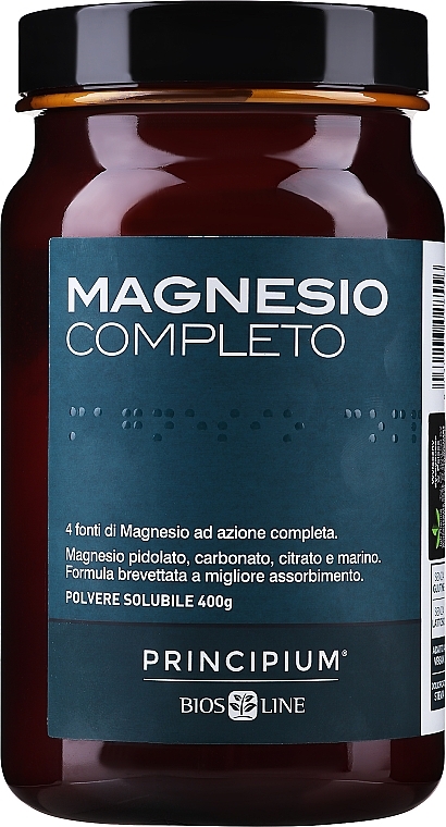 Пищевая добавка "Магний", порошок - BiosLine Principium Magnesio Completo — фото N1