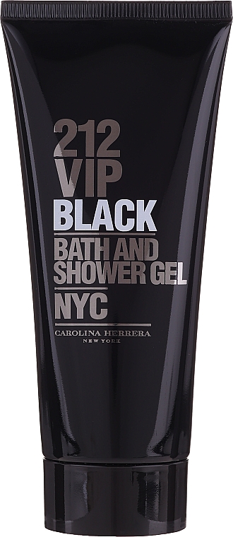Carolina Herrera 212 Vip Black - Набор (edp/100ml + sh/gel/100ml) — фото N3