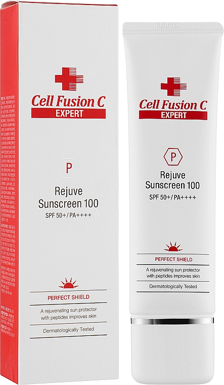 Сонцезахисний крем - Cell Fusion C Expert Rejuve Sunscreen 100 SPF 50 +PA++++ — фото N2