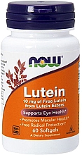 Парфумерія, косметика Харчова добавка "Лютеїн", 10 мг - Now Foods Lutein Softgels