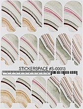 Дизайнерские наклейки для ногтей "Wraps S-00013" - StickersSpace — фото N1