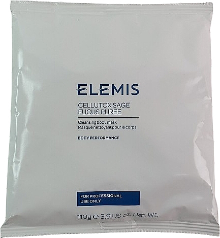 Очищувальна маска для тіла - Elemis Cellutox Sage Fucus Puree Cleansing Body Mask — фото N1