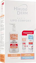 Парфумерія, косметика Набір - Hirudo Derm Lipo Comfort (emul/400ml + h/cr/60ml + cr/20ml)