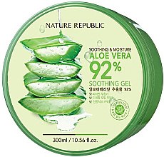 Гель для обличчя і тіла - Nature Republic Soothing & Moisture Aloe Vera 92% Soothing Gel — фото N1