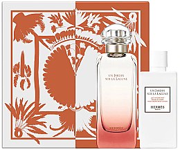 Духи, Парфюмерия, косметика Hermes Un Jardin Sur La Lagune - Набор (edt/100ml + b/lot/80ml)