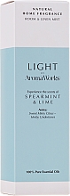 Духи, Парфюмерия, косметика Спрей для дома "Мята и лайм" - AromaWorks Light Range Room Mist