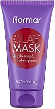 Парфумерія, косметика Глиняна маска для обличчя - Flormar Clay Mask Exfolitang & Hydrating Mask