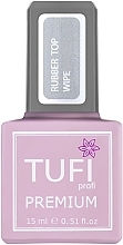 Топ каучуковый с липким слоем - Tufi Profi Premium Rubber Top Wipe — фото N1