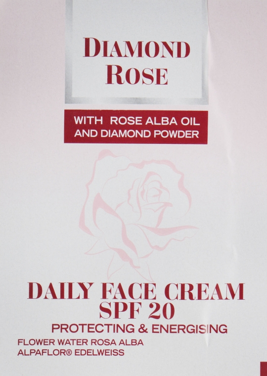 Денний крем для обличчя - BioFresh Diamond Rose Daily Face Cream SPF20 (пробник) — фото N1