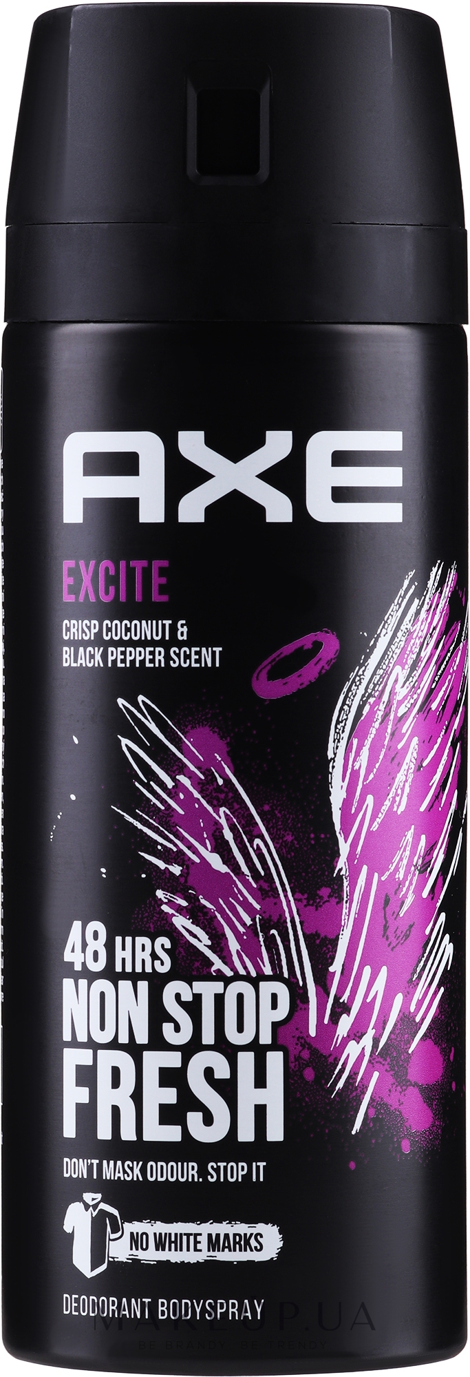 Антиперспирант-аэрозоль "Эксайт" для мужчин - Axe Deodorant Bodyspray Excite — фото 150ml