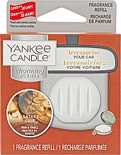 Автомобільний ароматизатор (змінний блок) - Yankee Candle Charming Scents Refill Leather — фото N1