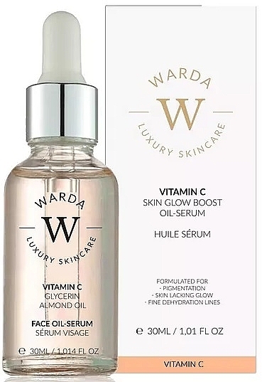 Масляная сыворотка с витамином C - Warda Vitamin C Skin Glow Boost Oil-Serum — фото N1