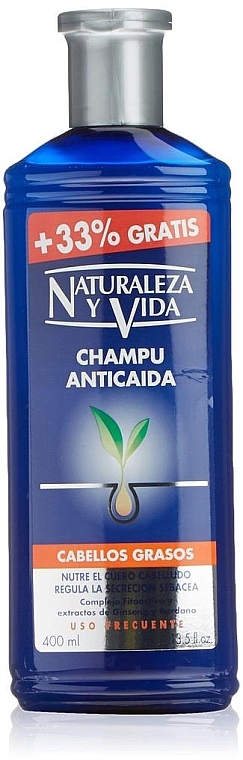 Шампунь проти випадання для сивого волосся - Naturaleza y Vida — фото N1