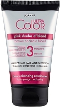 Оттеночный кондиционер для волос - Joanna Ultra Color System Pink Shades Of Blond — фото N1