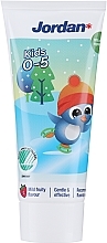 Парфумерія, косметика Зубна паста 0-5 років, пінгвін ковзанці - Jordan Kids Toothpaste