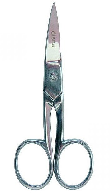 Ножиці манікюрні вигнуті, 10,5 см - Disna Pharm — фото N1