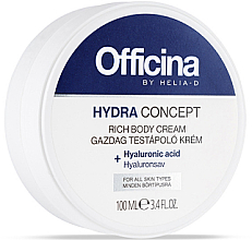 Парфумерія, косметика Крем для тіла "Поживний" - Helia-D Officina Hydra Concept Rich Body Cream