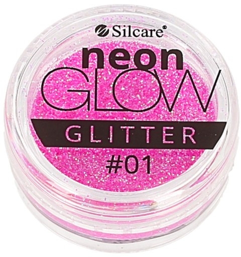 Глітер для нігтів - Silcare Brokat Neon Glow — фото N1