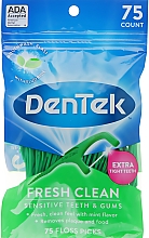Духи, Парфюмерия, косметика Флосс-зубочистки "Освежающее очищение" - DenTek Fresh Clean 
