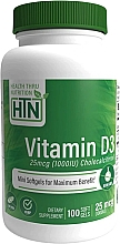 Парфумерія, косметика  Харчова добавка "Вітамін D3" - Health Thru Nutrition Vitamin D3 25 Mcg