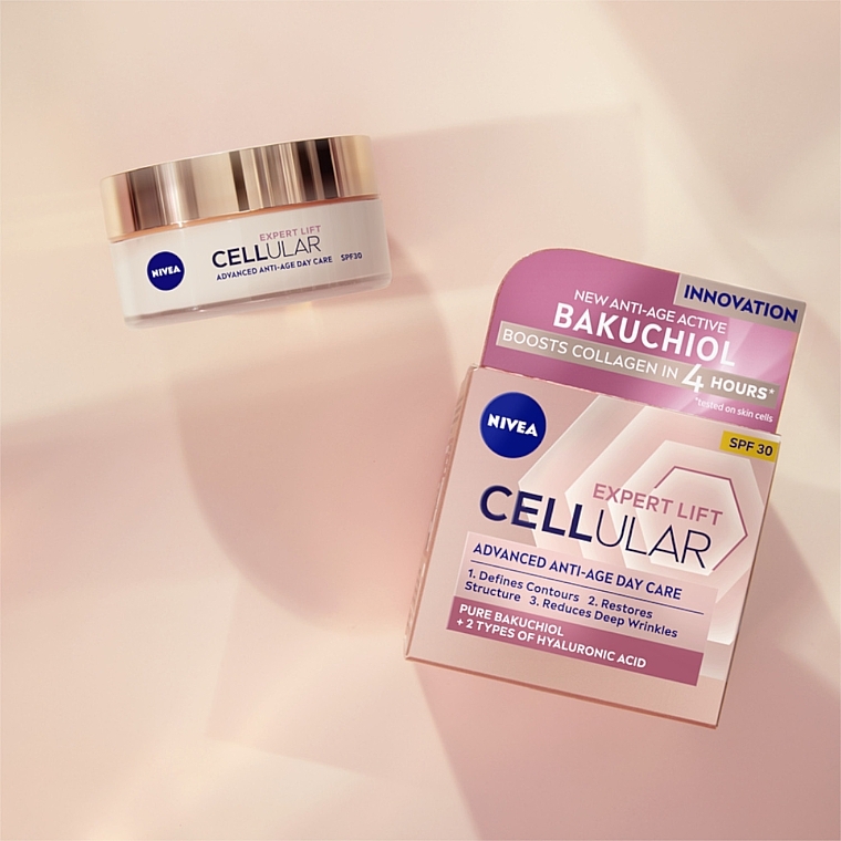 Набір - Nivea Cellular Expert Lift Duopack (f/cr/50ml + f/ser/30ml) — фото N4