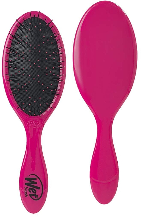 Расческа для волос - Wet Brush Custom Care Detangler Thick Hair Brush Pink — фото N1