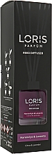 Аромадиффузор "Цитрус и лаванда" - Loris Parfum Reed Diffuser Citrus & Lavender — фото N2