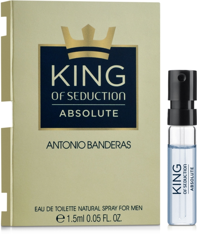 Antonio Banderas King of Seduction Absolute - Туалетна вода (пробник)