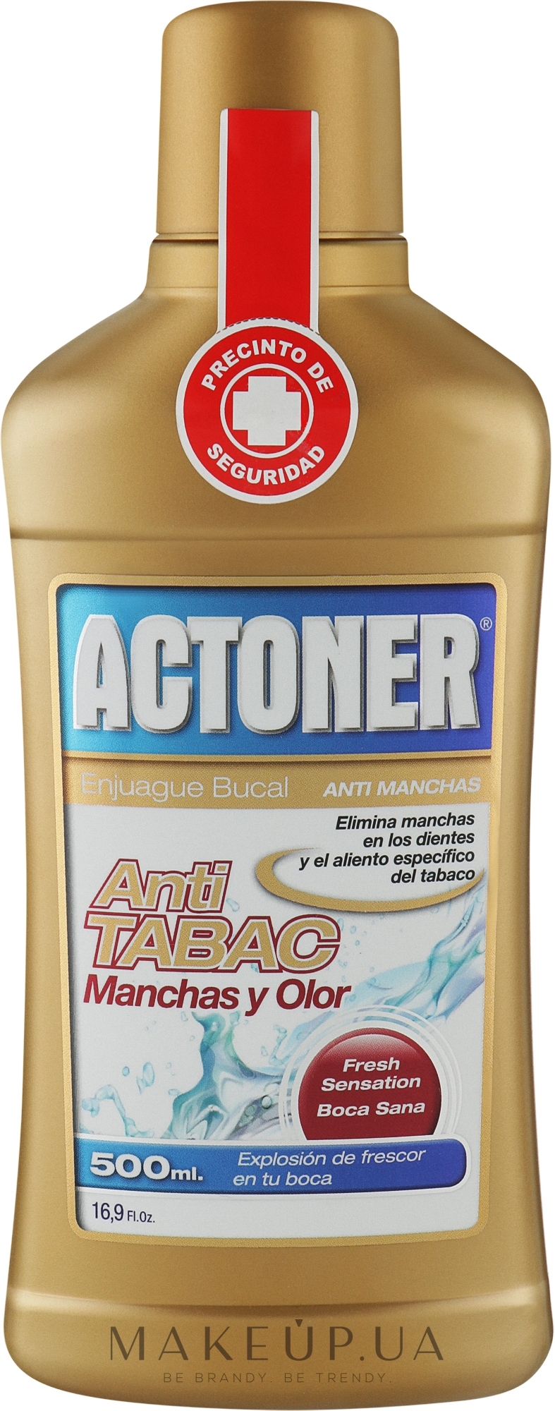 Ополіскувач для ротової порожнини "Антитютюн" - Tulipan Negro Actoner Anti Tobacco Mouthwash — фото 500ml