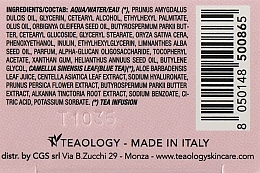 Зволожувальний крем для обличчя з персиковим чаєм - Teaology Blue Tea Peach Tea Hydra Cream — фото N3