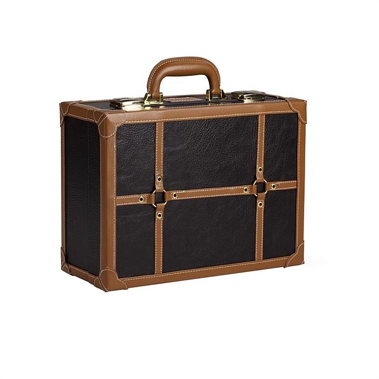 Косметический кейс - Ingolt Mini Makeup Suitcase KC-007M Brown — фото N2