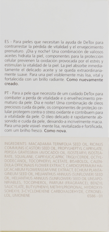 Питательное масло - Juvena Phyto De-Tox Essence Oil — фото N3