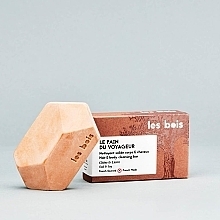 Универсальное твердое мыло для тела и волос с экстрактом коры дуба и плюща - Les Bois Le Pain Du Voyageur Oak & Ivy Hair & Body Cleansing Bar — фото N8