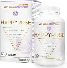 Харчова добавка для нормалізації гормонального фону жінок, таблетки - AllNutrition AllDeynn HappyRose — фото N1