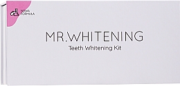 Набір - Mr. Whitening Teeth Whitening (teeth/gel/3x3ml + led/lamp/1pc + teeth/overlay/1pc + whiteness/scale/1pc) — фото N2