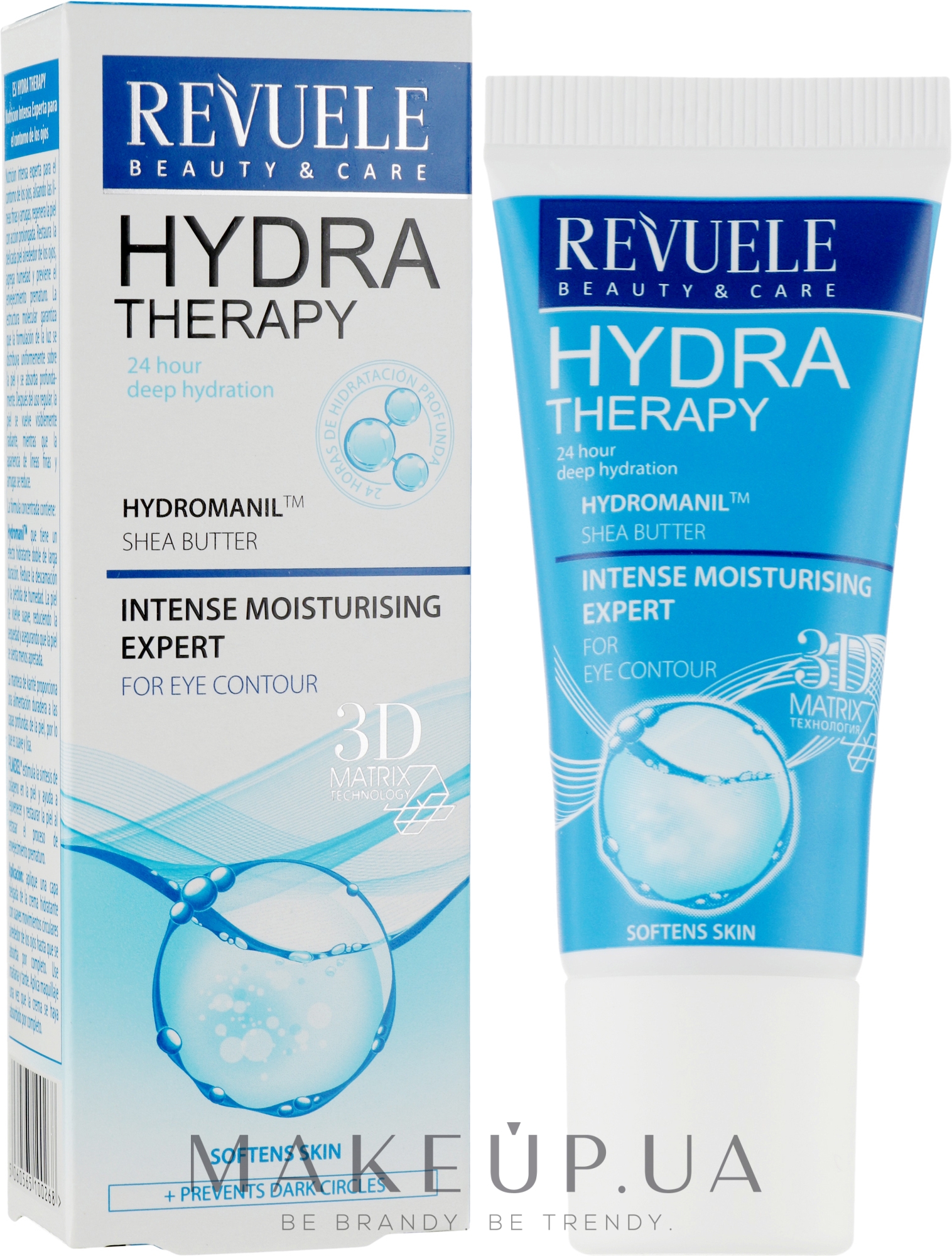 Крем для очей - Revuele Hydra Therapy Intense Moisturising Eye Contour — фото 25ml