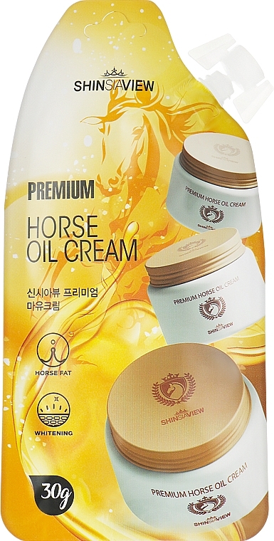 Крем для лица - Shinsiaview Premium Horse Oil Cream — фото N1