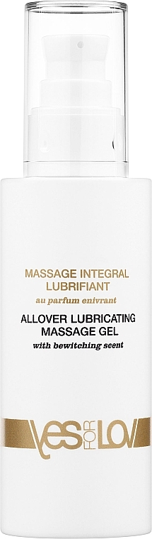 Массажный гель-смазка на силиконовой основе - YESforLOV Allover Massage Gel — фото N1