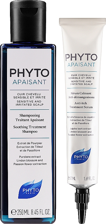 Набор - Phyto Phytoapaisant (h/shm/250ml + h/serum/50ml) — фото N2